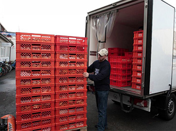перевезти продукты питания