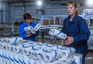перевозка рулонов бумаги